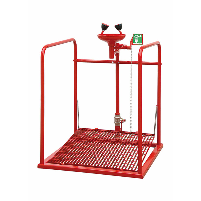 TOF 1100/430 - Eye-washer with platform